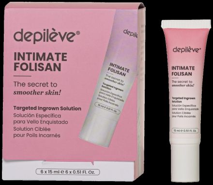 Depiléve Intimate Folisan - Cílená péče o folikuly 6x15 ml
