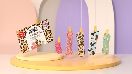 Wild Stripes Animal Envelopes Set - Hypoalergenní, voděodolné náplasti 5 ks