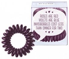Invisibobble Sweet Plump - Gumička do vlasů Bordó 3ks