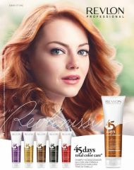 Revlon Professional days total color care Shampoo & Conditioner 2in1 - 2 v 1 šampon a kondicionér pro intenzivní měděné odstíny 75ml cestovní balení