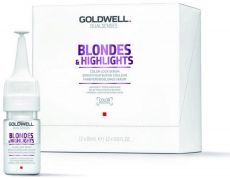 Goldwell Dualsenses Blondes & Highlights Intensive Serum - Intenzivní sérum pro blond a melírované vlasy 12x18 ml