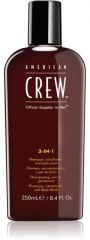 American Crew Classic 3in1 - Šampon + kondicionér + gel 250 ml