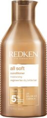 Redken All Soft Conditioner - Hydratační kondicionér pro suché a křehké vlasy 300 ml