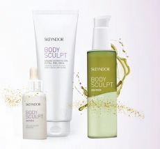 Skeyndor Body Sculpt Plan Reductor - 30-ti denní redukční booster 40ml + Krém na celulitidu 200ml + Noční péče 150ml Dárková sada