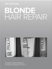 Paul Mitchell Forever Blonde Set - Kondicioner 200 ml + šampon 250 ml + péče 150 ml Dárková sada