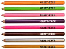 Graffetch Tattoo Neon Crayons - Tetovací neonové vlasové pastelky 8ks