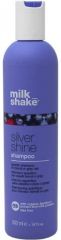 Milk Shake Silver Shine Shampoo - Šampon pro šedivé nebo blond vlasy 300 ml