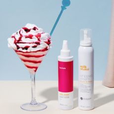 Milk Shake Cocktail Home Kit Blonde Powder - Hydratační pěna 100ml + Direct Color Powder 100ml Dárková sada