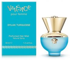 Versace Dylan Turquoise Hair Mist - Parfémová vlasová mlha s rozprašovačem 30 ml