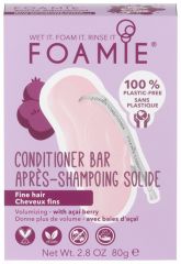 Foamie Conditioner Bar You're Adorabow - Tuhý kondicionér pro jemné vlasy 80 g