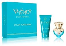 Versace Dylan Turquoise Set - EDT 30 ml + tělový gel 50 ml Dárková sada