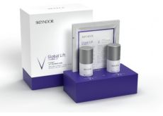 Skeyndor Global Lift V-Shape Lifting Home Care - Krém 30 ml + elixír 30 ml Dárková sada