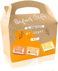 Labor Pro My Soapy Moment Perfect Gift - Mýdlo pomeranč 100g + Mýdlo citron 100g + Mýdlo broskev 100g Dárková sada