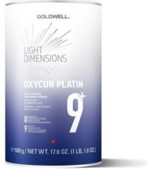 Goldwell Oxycur Platin Light Dimensions 9+ - Zesvětlující práškový pudr 500 g