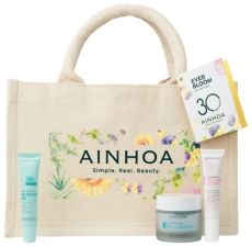 Ainhoa Hi-luronic Letní Set - Hydratační krém 50 ml + Multivit oční krém 15 ml + Sesitive balzám na rty 15 ml Dárková sada