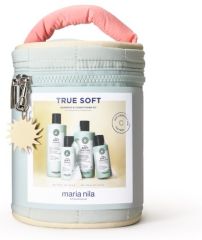 Maria Nila Beauty Bag 2026 True Soft Set - Šampon 350 ml + kondicionér 300 ml + šampon 100 ml + kondicionér 100 ml Dárková sada