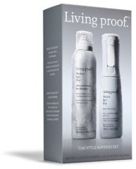Living Proof The Style Refresh Set - Suchý šampon 90 ml + sprej na oživení vlasů 148 ml Dárková sada