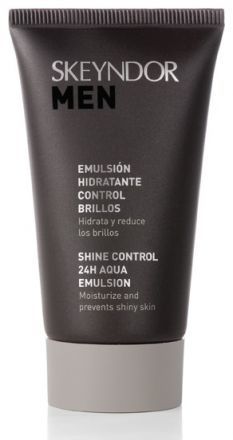 Skeyndor For Men Shine Control 24H Aqua Emulsion - hydratační emulze pro regulaci mazu 50ml