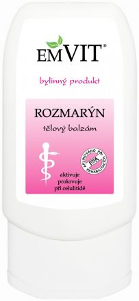 EmVit Rozmarýn - Bylinný tělový balzám s olejem rozmarýnu 100ml