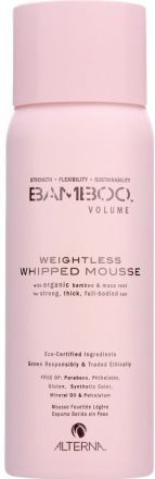 Alterna Bamboo Volume Weightless Whipped Mousse - Vzdušná šlehaná stylingová pěna pro objem vlasů 150 ml