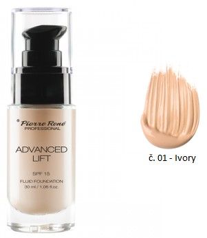 Pierre René Advanced Lift Make up SPF15 - Liftingový make-up č. 01 Ivory 30 ml