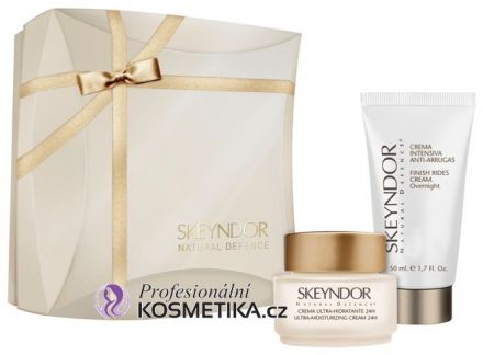 Skeyndor Natural Defence Sada 2015 - Hydratační krém 24H 50 ml + Internzivní protivráskový noční krém 50 ml Dárková sada