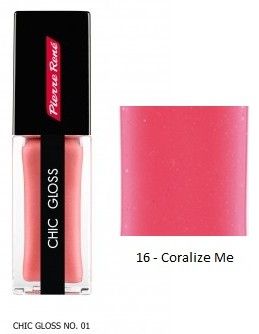 Pierre René Chic Gloss - Lesk na rty č. 16 Coralize Me 15g