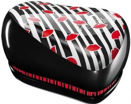Tangle Teezer Compact Styler Lulu Guinness - Černobílý s pusinkami