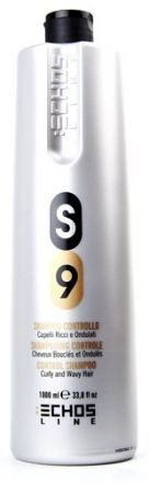 Echosline Curl Shampoo S9 - Šampon na vlnité vlasy 1000 ml