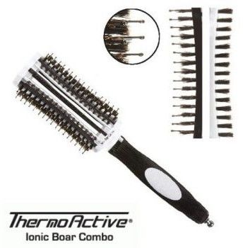 Olivia Garden Thermo Active Ionic Boar Combo - Keramický kartáč 35mm