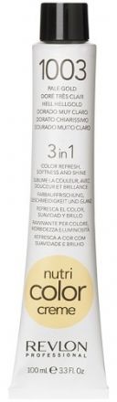 Revlon Professional Nutri Color Cream - Barevná hydratační maska č. 1003 velmi světlé zlato 100ml
