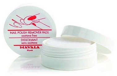 Mavala Nailpolish Remover Pads - Jednorázové odlakovací tampóny 30 ks