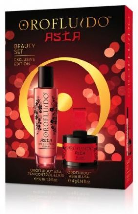 Orofluido Asia Zen Beauty Ritual - Asia elixír 50ml + Asia tvářenka 4g Dárková sada