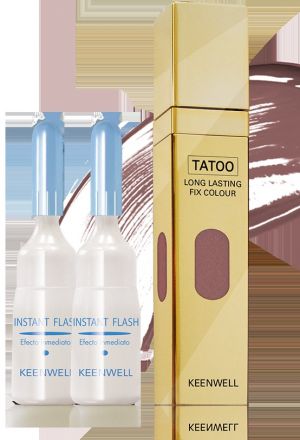 Keenwell Perfection Set - Star Gloss Tatoo Fixx Color č.14 5ml + Instant Flash 2x3ml Dárková sada
