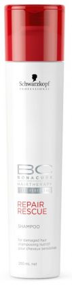 Schwarzkopf Bonacure Repair Rescue Deep Nourishing Shampoo - Šampon pro extrémně poškozené vlasy 250ml