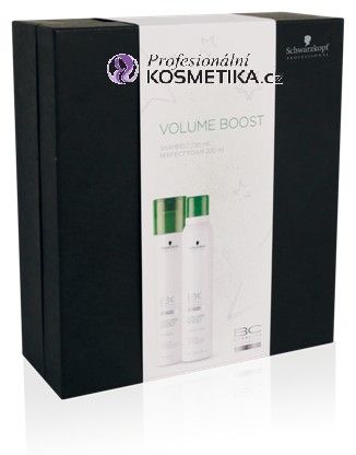 Schwarzkopf Bonacure Volume Boost Vánoční sada - Šampon pro normální a jemné vlasy 250ml + Pěna pro jemné vlasy 200ml Dárková sada