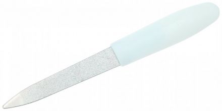Dup Safírový pilník na nehty bílý 8,5cm