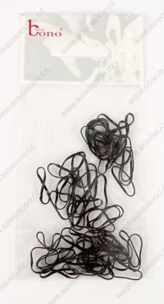 Sada silikonových gumiček černá 50ks