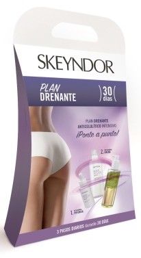 Skeyndor Body Sculpt Plan Drenante - 30-ti denní redukční booster 40ml + Drenážní gel 200ml + Noční péče 150ml Dárková sada