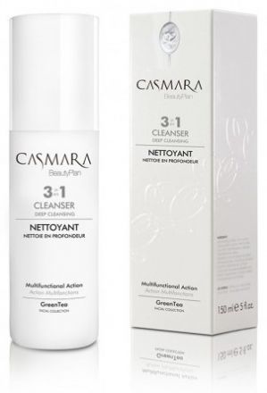 Casmara Nettoyant Cleanser Green Tea 3v1 - Multifunkční odličovač 3 v 1 150ml