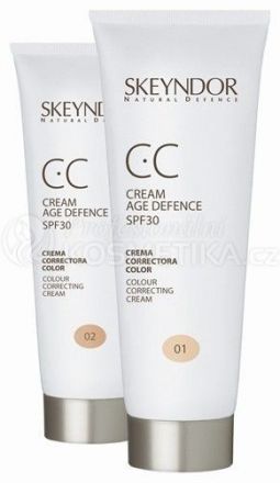 Skeyndor Natural Defence CC Cream Age Defence SPF30 - Tónující krém č.01 40ml (bez krabičky)