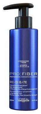 L'oréal Professionnel Pro Fiber Re-Create Concentrate - Koncentrovaná péče pro hloubkovou a dlouhotrvající obnovu 250ml