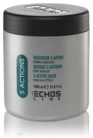 Echosline 5 Action Intensive Effect Mask - Intenzivní maska na vlasy 1000ml