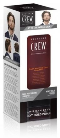 American Crew Classic Get the Look - Hydratační šampon 250ml + Pomadá Heavy Hold 85g Dárková sada