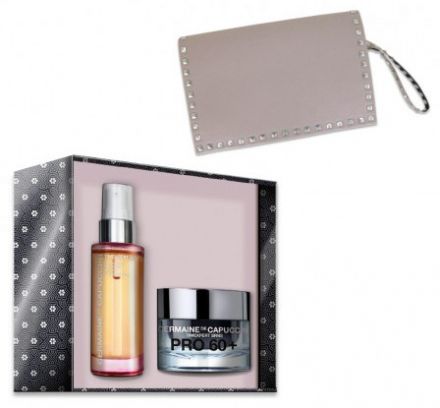 Germaine de Capuccini Timexpert SRNS 60+ Letní sada 2018 - Extra výživný krém SRNS pro 60+ 50 ml + Výživný elixír 30 ml + Neceser Dárková sada