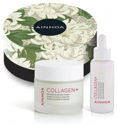 Ainhoa Collagen+ Sada - Krém pro pevnost a objem 50 ml + Sérum pro absolutní zpevnění 50 ml