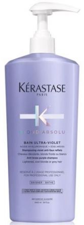 Kérastase Blond Absolu Bain Ultra-Violet - Šampon pro blond vlasy 1000 ml
