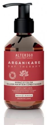 Alter Ego Arganikare Day Therapy Miracle Color Silver Maintain Conditioner - Kondicionér proti žlutým odleskům 300 ml