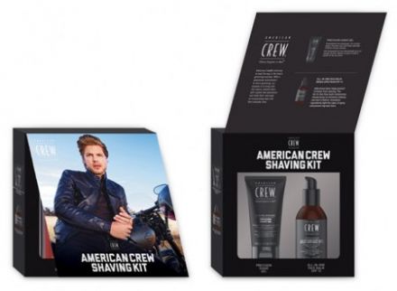 American Crew Shaving Kit - Balzám po holení 170 ml + Gel na holení 150 ml Dárková sada