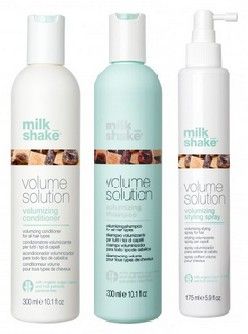 Milk Shake Volume Solution Sada - Šampon na objem 300 ml + kondicionér 300 ml + sprej 175 ml Dárková sada